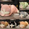 Lying Wear Sweater Cat Plush Toy Stuffed Animal Doll Cartoon Decoration Gift