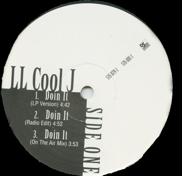 12inch Record LL COOL J - Doin' It (Mixes) 5768791 Def Jam Music G 1996 UK Rap & Hip-Hop/R&B Used