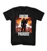 Винтажная черная хлопковая футболка с коротким рукавом для мужчин KMFDM Band Paradise Album SE233 Унисекс