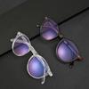 Retro Optical Spectacles Flat Mirror Eyewear Blue Light Blocking Glasses Gaming Filter Glasses