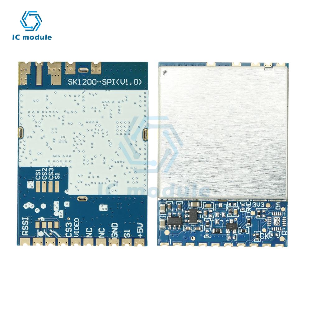 SK1200-SPI 1.2G/1.3G/1.7G Модуль передачи FPV изображения Беспроводной AV Передатчик Приемник Модуль Режим SPI 1080MHz-1700MHz
