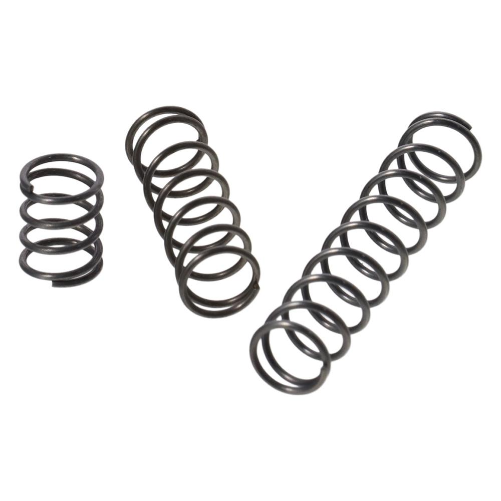 10Pcs 8mm OD Spring Steel Coil Stainless Steel Extended Compressed Springs Home Projects