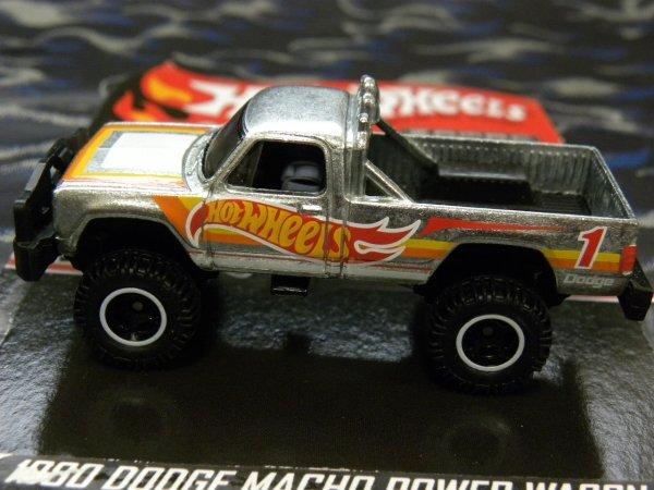 Hot Wheels 1980 Dodge Macho Power Wagon Zamac 2021 Edition Hot Loose Collector's Wheels