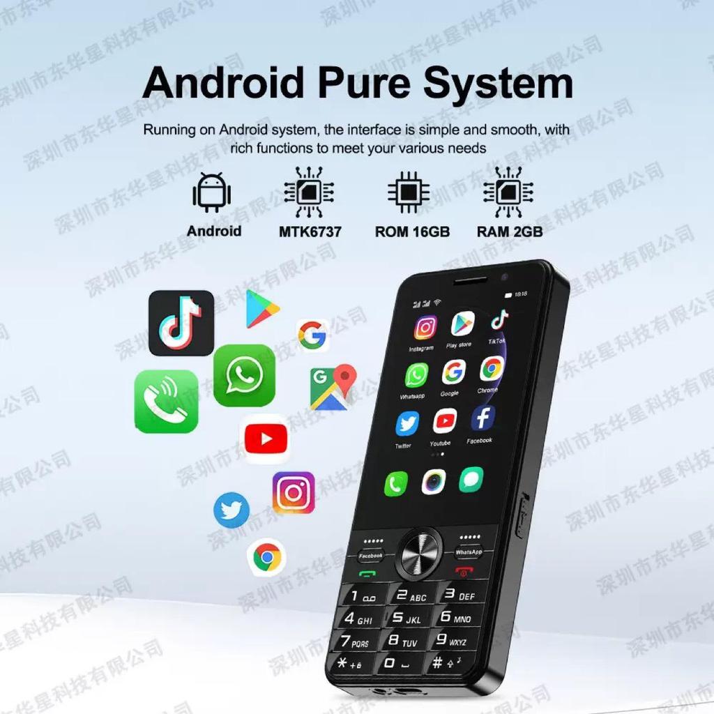 3,5-дюймовый 4G-смартфон с GPS, видеосвязью и предустановленным WhatsApp
