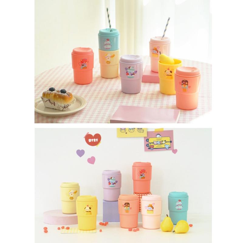 BT21 Стакан Minini SWEETIE, 300 мл, горячая и холодная вода