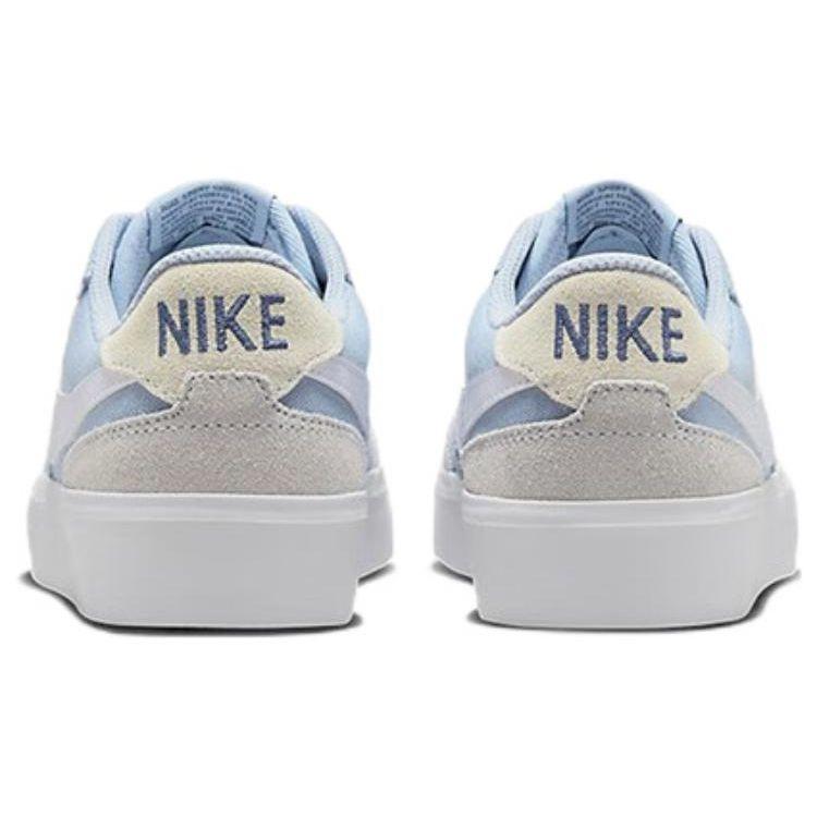 Nike Zoom Pogo Plus SB Blue Whisper Женские кроссовки Football-серый рассеянный-синий белый DV5469-400