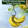 Wall Mount Under Cabinet Banana Hook Rotation Grape Hanging Holder Space-Saving Towel Hook  Kitchen