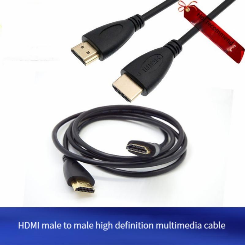 Совместимый с HDMI кабель, видеокабель, позолоченный 1.4K1080P 3D кабель для преобразования аудио/видео HDTV, соединительный кабель 0,5 м 1 м 1,5 м2 м