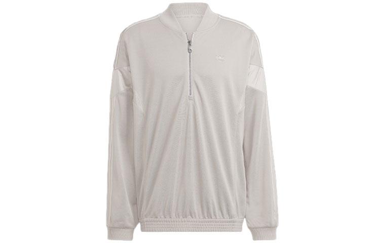 Adidas Originals BLUE VERSION CHALLENGER Jackets Men's Pearl Gray Baseball Collar Moderate Other HM2340