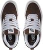 Кроссовки Vans Knu Skool brown/white