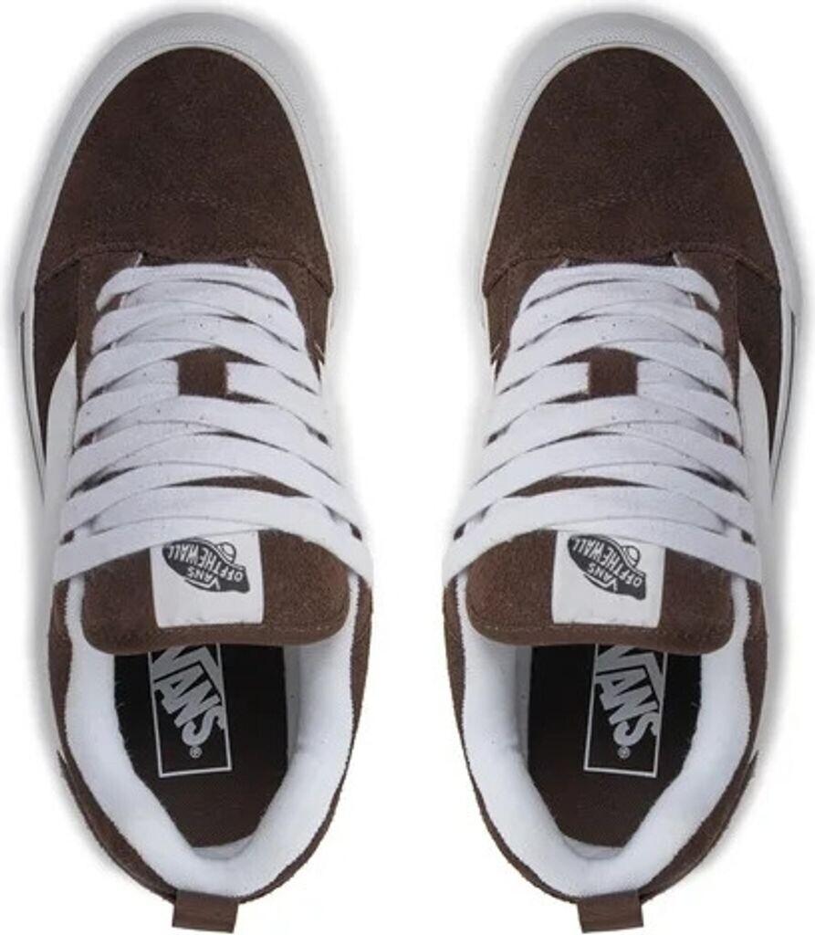 Кроссовки Vans Knu Skool brown/white