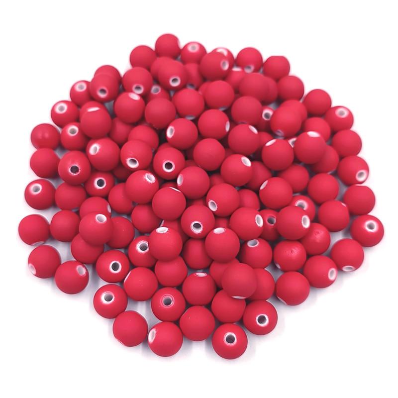 Творческие 20 шт DIY ручной работы бисер пластиковые твердые дисперсионные бусины шариковые бусины ярких цветов аксессуары для изготовления ювелирных изделий ожерелье браслет