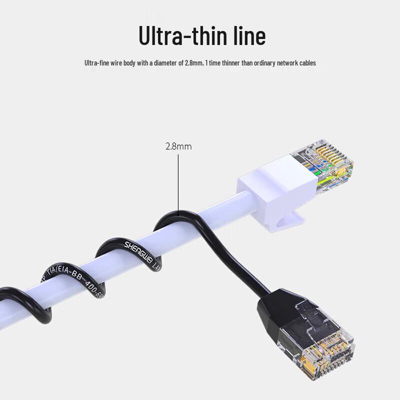 Shengwei CAT6A Unshielded Ethernet Patch Cable