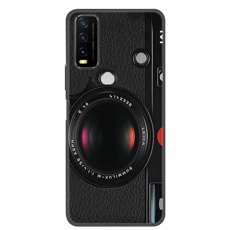 Чехол для Vivo Y20 Мраморный Мягкий Силиконовый Задний Чехол для Vivo Y20S Y20 S Y 20i Чехол для Телефона для Vivo V2027 Y20i Coque Funda Сумка