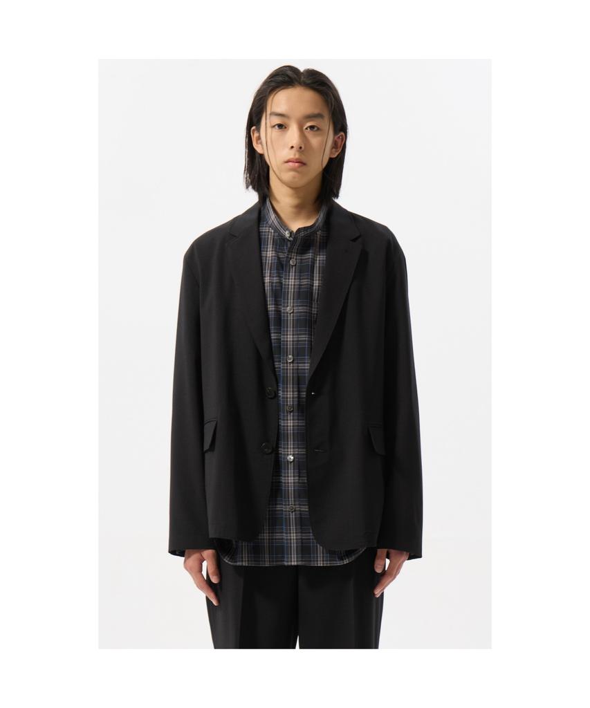 Customellow Black Relaxed Fit Setup Jacket Cwjam25421Bkx