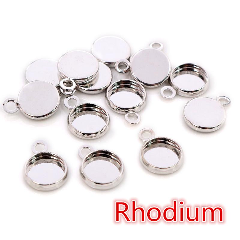 8, 10, 12, 14, 16, 18, 20, 25 мм, круглый поддон для кабошона, безели, пустые принадлежности, принадлежности для изготовления ювелирных изделий, браслет
