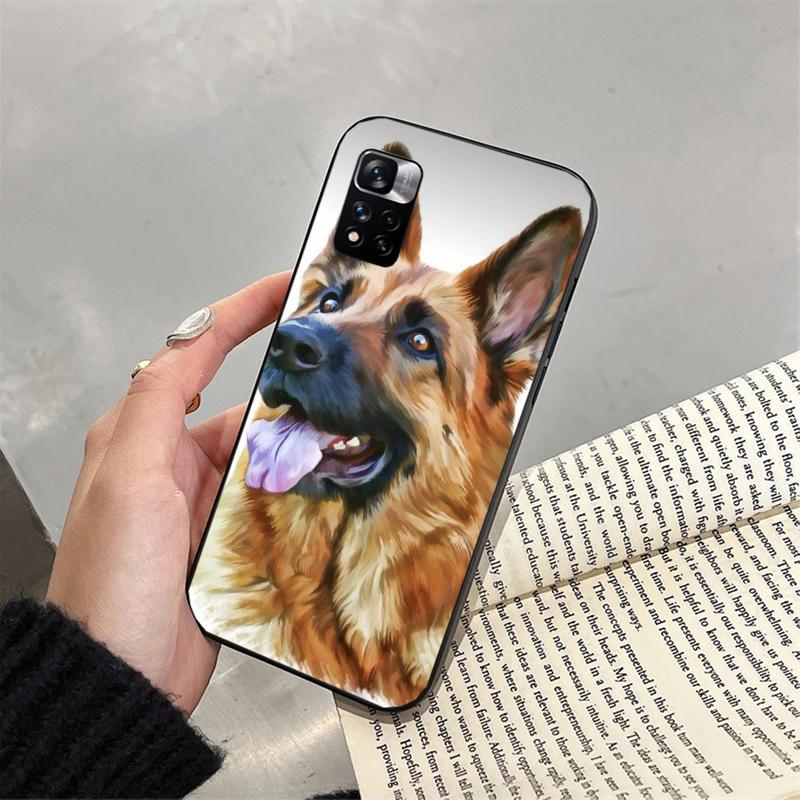 Чехол для телефона с немецкой овчаркой для iPhone Samsung Galaxy Redmi Xiaomi Oppo OnePlus Note SA 7 8 9 10 11 12 13 14 20 21 22 23 53 54 Pro Max Plus Ultra