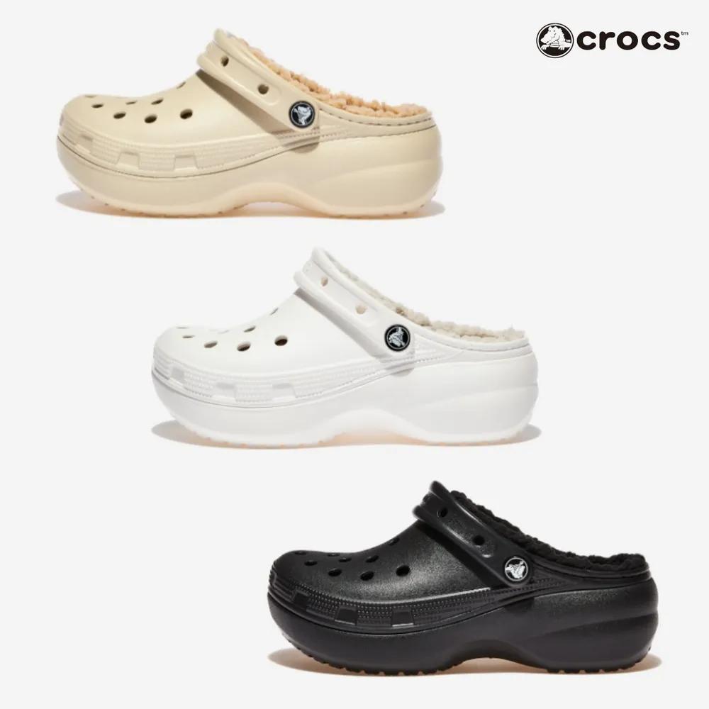 Оригинальные Crocs Унисекс Студенческие Зимние Crocs на Меху Меховые Шлепанцы Меховые Сабо Офисные Школьные Меховые Домашние Ботинки Зимние Выберите 1 из 3