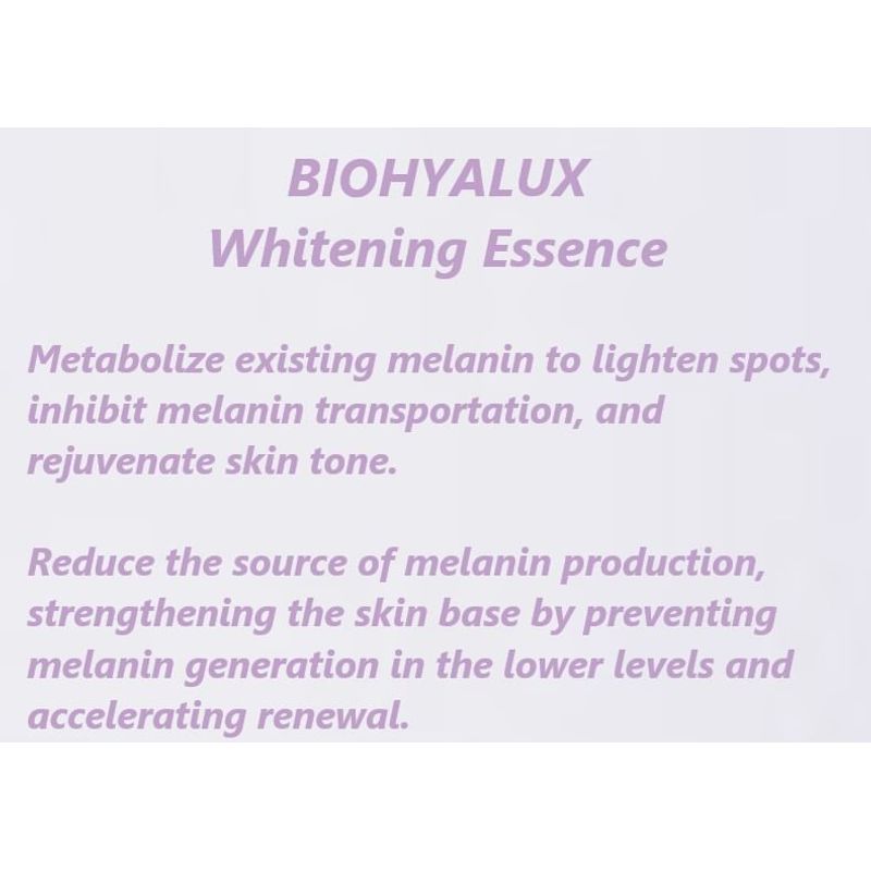 BIOHYALUX - Осветляющая эссенция - 5 шт.