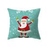 Наволочки с рождественской тематикой Аксессуары для автомобиля Офис Санта-Клаус Гостиная Диван Домашние наволочки