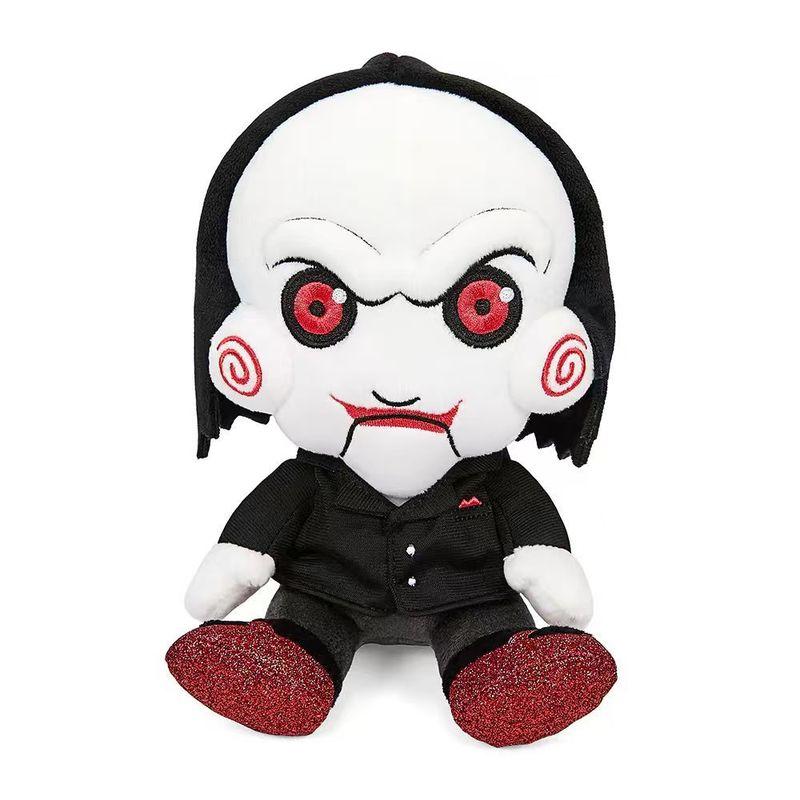 New Saw Jigsaw Billy Puppet Plush Soft Stuffed Horror Movie Doll Lionsgate Game Figure Collectible Plushie Gift For Fans