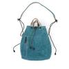 [Assob] WATERPROOF SUEDE DRAWSTRING BAG 091754 Turquoise