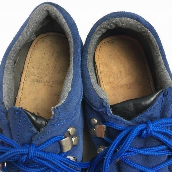 Danner Mountain Ridge Low Blue Размер 8 Сделано в США D-4007 Походные ботинки обувь(ИСПОЛЬЗОВАЛ)