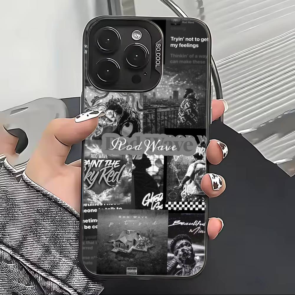 R-Rod wave Rapper Phone Case For iPhone 17,16,15,14,13,12,11 Plus,Pro Max,XS,Colorful Silver Phone case Funda Cover