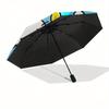 Hello Kitty, Birthday Automatic Open/Close Umbrella-Cute Umbrella with Cute Design, Portable 3-Fold Compact Umbrella for Men & Women, Hallow