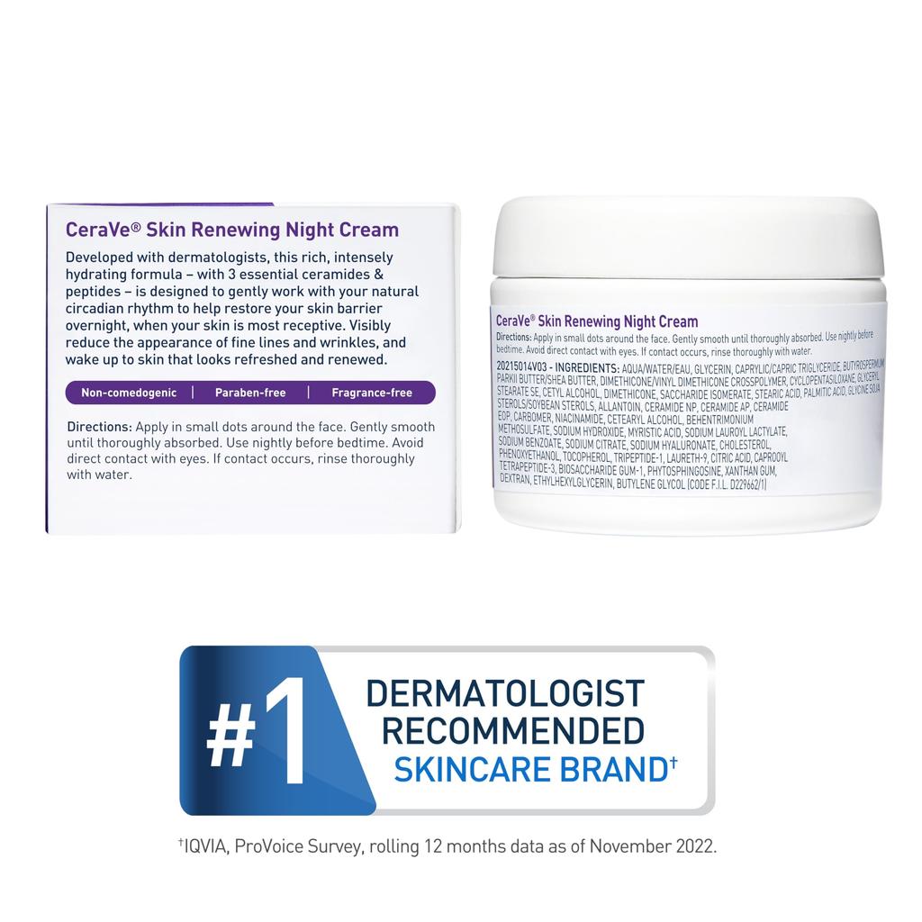 Ночной обновляющий крем CeraVe Skin Renewing 50 мл от CeraVe Cream,