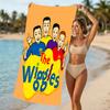 Beach Towel with The Wiggles Pattern - soft,absorbent,machine washable Lightweight&Modern,swimming,Travel Essentials