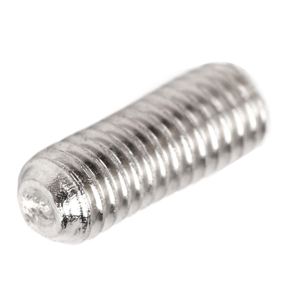 12PCS Silver Color Saddle Height Adjustment Screws Electric Guitar Bridge Parts For Electric Guitar