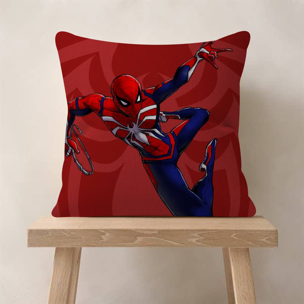 American Cartoon SSpider pc Maple Design Cushion Cover Happy Autumn Harvest Decor Holiday Decorati Pillow Cover