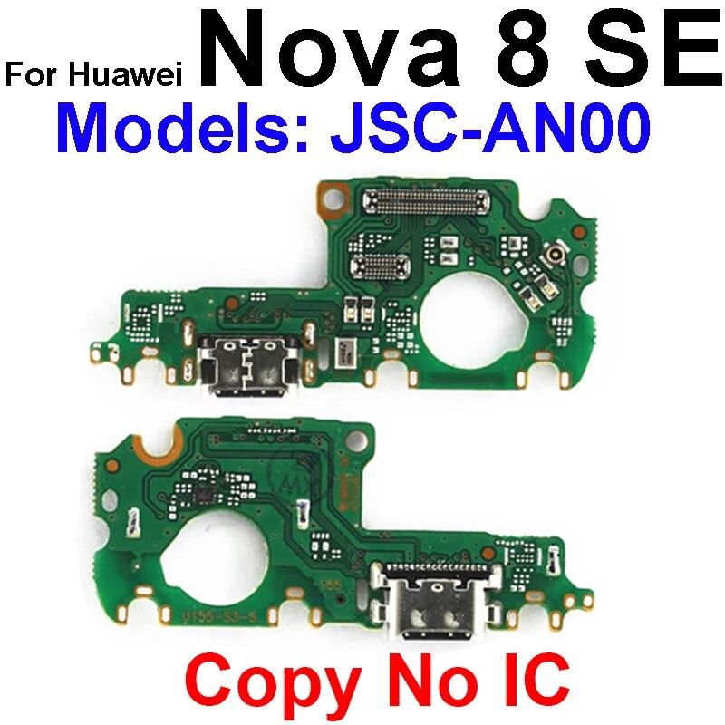 USB Charger Dock Board For Huawei Nova Lite 3 Plus 7 8 Pro 7i 8SE 4G 5G Usb Charging Port Board Connector Flex Cable Parts