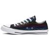 Chuck Taylor All Star Exploding Star Low Top Canvas Shoes Women Sneakers Black 565439F