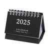 2025 Desk Calendar Flip-top Coil Calendar Schedule Planner To Do List Notepad Time Management Organizer Home Office School Supplies