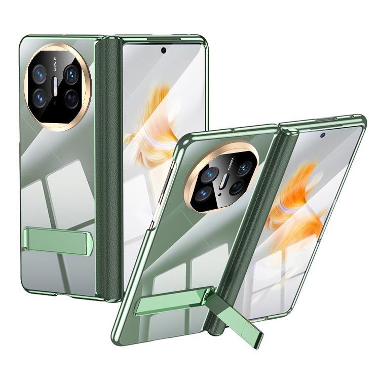 Применимо к чехлу и пленке для мобильного телефона Huawei MateX1, интегрированный гальванический прозрачный шарнир, всестороннее покрытие шарнира, чехол-подставка X1