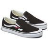 Vans Classic Slip-On 138 Sidestripe Black Unisex Sneakers True-White VN000BW36BT