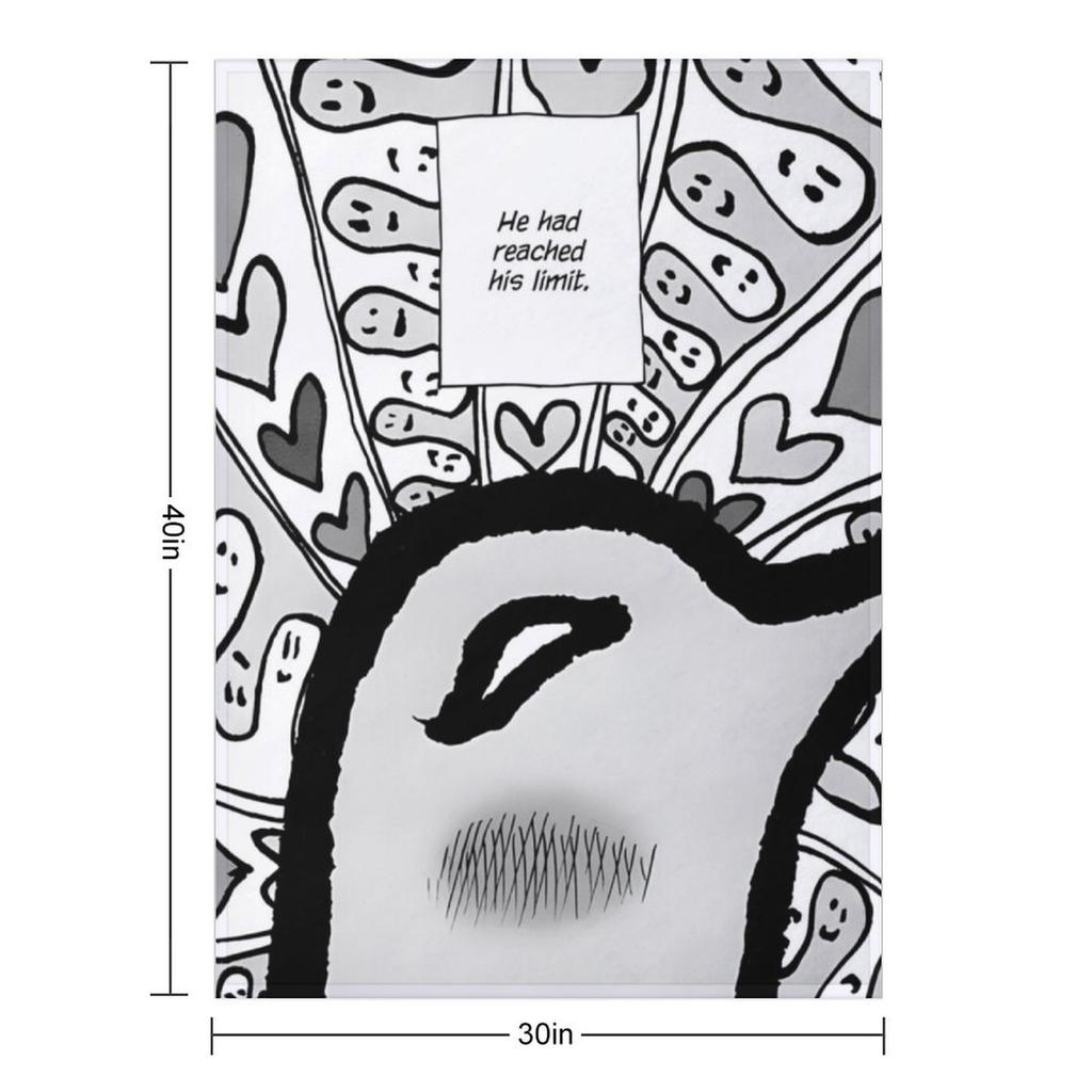 Плед Punpun Oyasumi для декоративного дивана Фланелевые одеяла для детей Походные одеяла