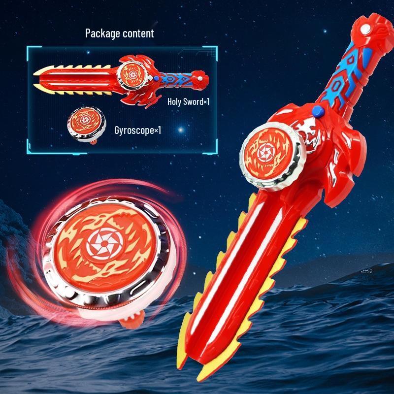 Набор для битвы вращающихся волчков Gureide со световыми эффектами