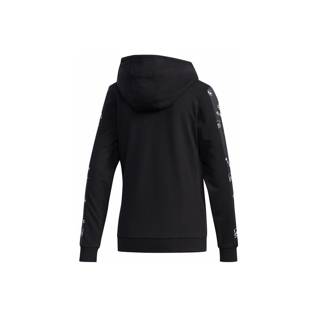 adidas Толстовка Neo Favorite Casual Sport Pullover Women Tops Black FK6928