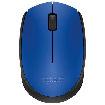 Мышь - Беспроводная - Logitech - M171 - Синяя - Амбидекстровая