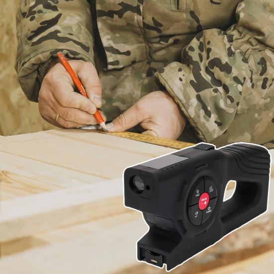 Цифровая рулетка Цифровой дисплей Компактная Портативная Перезаряжаемая Профессиональная Точная Рулетка