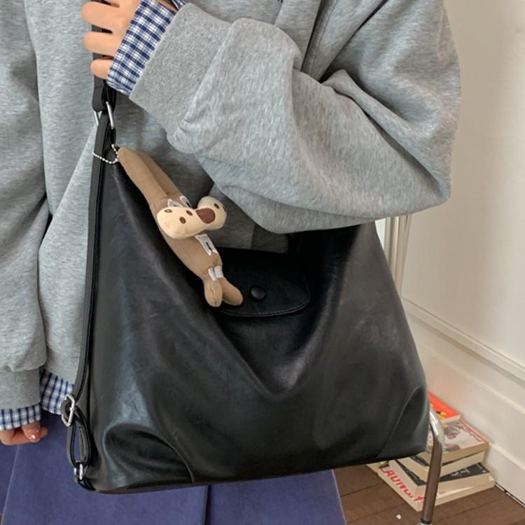 New Casual Large-Capacity Tote Bag Fashion Shoulder Messenger Bag High-End Retro Backpack Bag Women