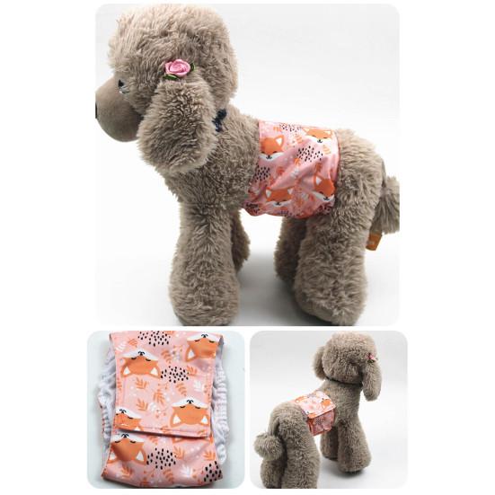 Подгузники для собак, моющиеся, дышащие, яркие цвета, подгузники для собак, пояса для живота