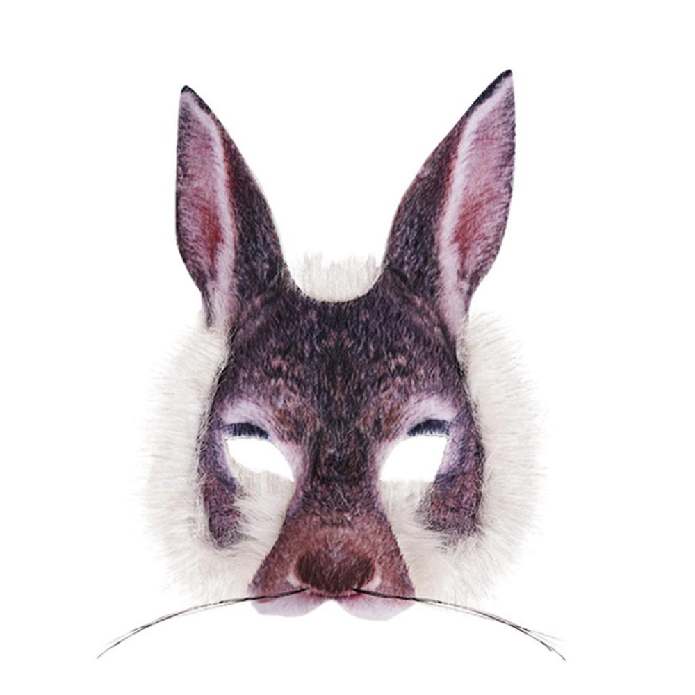 PVC Animal Face Cosplay Prop Realistic Carnival Party Mask High Quality Halloween Party Mask