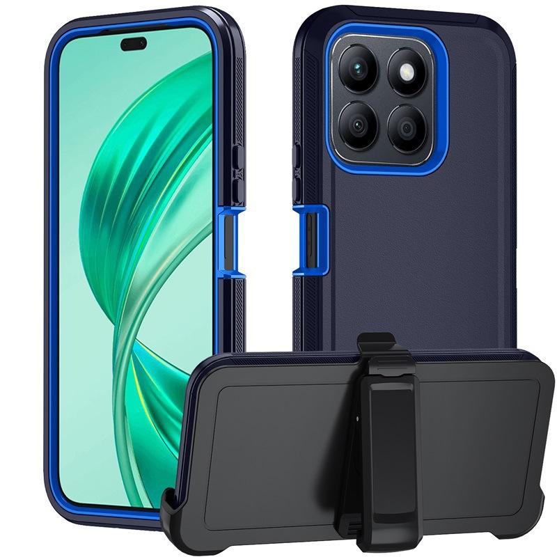 Rugged Magnetic Case for Honor X8b | 360° Rotatable Stand + Anti-Slip TPU+PC | Shockproof Galaxy Cover