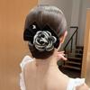 Cloth Flower Hair Clip Flexible Lazy Hair Curler Fashion Hair Bun Roller  Women Girls