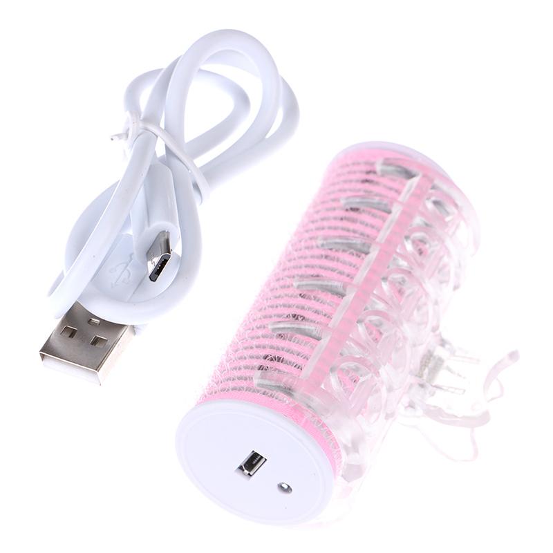 Usb электрический бигуди для завивки волос, инструмент для укладки волос, парикмахерский ролик