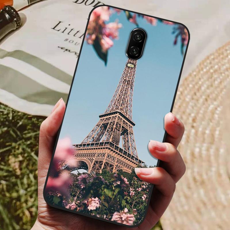 Чехол для Oneplus 6 6T Силиконовый Мягкий ТПУ Задняя Крышка Чехол для Телефона Для One Plus Oneplus 6t 6 T Чехол Черный Чехол Coque Fundas Capa